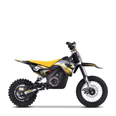 Dirt bike enfant électrique hiro rocket 1000w Jaune