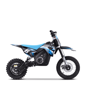 Dirt bike enfant électrique hiro rocket 1000w Bleu