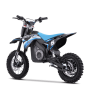 Dirt bike enfant électrique hiro rocket 1000w Bleu