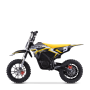 Pocket cross enfant électrique hiro falcon 550w Jaune