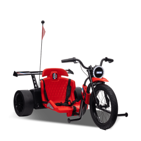 Karting électrique enfant drift trike 24v Rouge