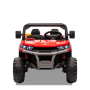 Tracteur enfant 6x6 avec benne basculante électrique Rouge