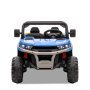 Tracteur enfant 6x6 avec benne basculante électrique Bleu