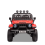 Voiture électrique enfant jeep geoland v2 24v Rouge