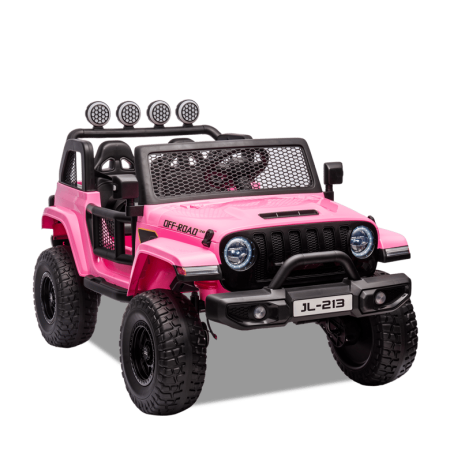 Voiture électrique enfant jeep geoland v2 24v Rose