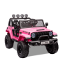 Voiture électrique enfant jeep geoland v2 24v Rose