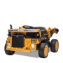 Camion de chantier électrique enfant xl avec benne 12v Orange