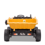 Camion de chantier électrique enfant xl avec benne 12v Orange