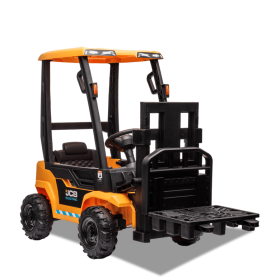 Chariot élévateur électrique enfant 12v Jaune