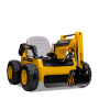 Bulldozer électrique enfant 12v Jaune