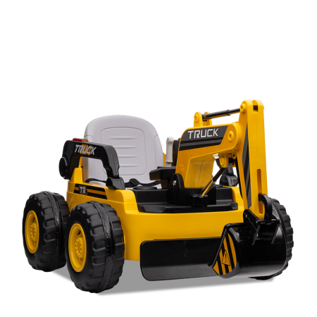 Bulldozer électrique enfant 12v Jaune