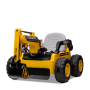 Bulldozer électrique enfant 12v Jaune