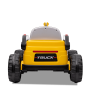 Bulldozer électrique enfant 12v Jaune