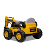 Bulldozer électrique enfant 12v Jaune