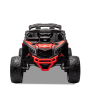Buggy électrique enfant can am maverick utv Rouge