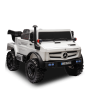 Camion électrique enfant mercedes unimog 12v Blanc