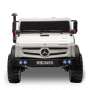 Camion électrique enfant mercedes unimog 12v Blanc