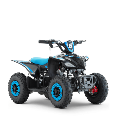 Quad enfant électrique hiro cobra 800w Bleu