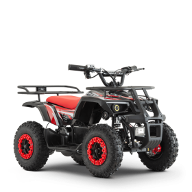 Quad enfant électrique hiro tiger 800w Rouge