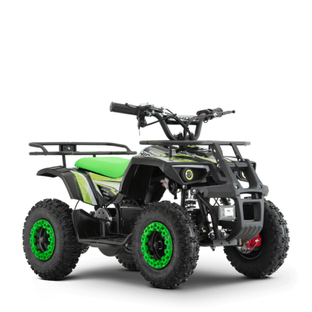 Quad enfant électrique hiro tiger 800w Vert