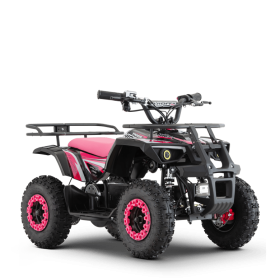 Quad enfant électrique hiro tiger 800w Rose