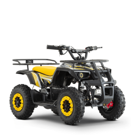 Quad enfant électrique hiro tiger 800w Jaune
