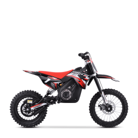 Dirt bike enfant électrique hiro rocket 1300w brushless Rouge