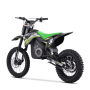 Dirt bike enfant électrique hiro rocket 1300w brushless Vert