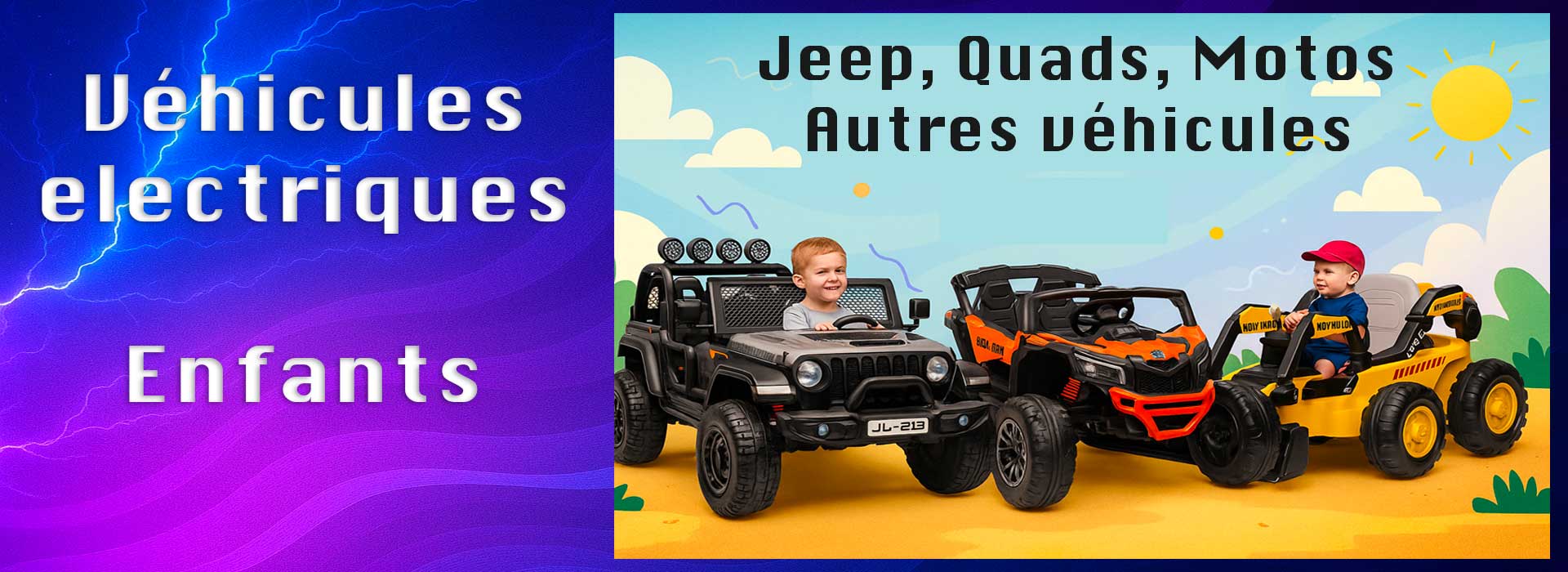 engins electriques enfants